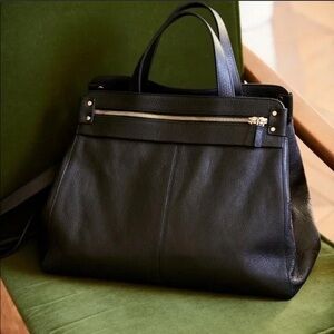 Sezane Sam Bag + Guitar Strap + Coach Organizer Insert